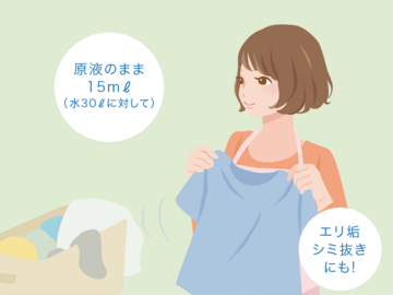 お洗濯に